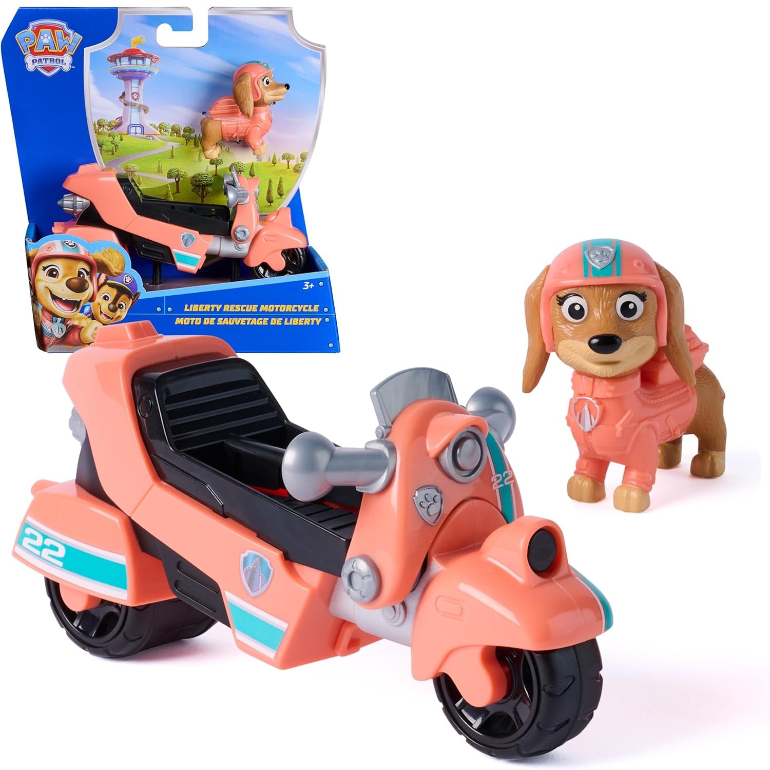 PAW Patrol Liberty Rescue Motorcycle » PAW Patrol PAW Patrol Liberty Rescue Motorcycle - Image 2