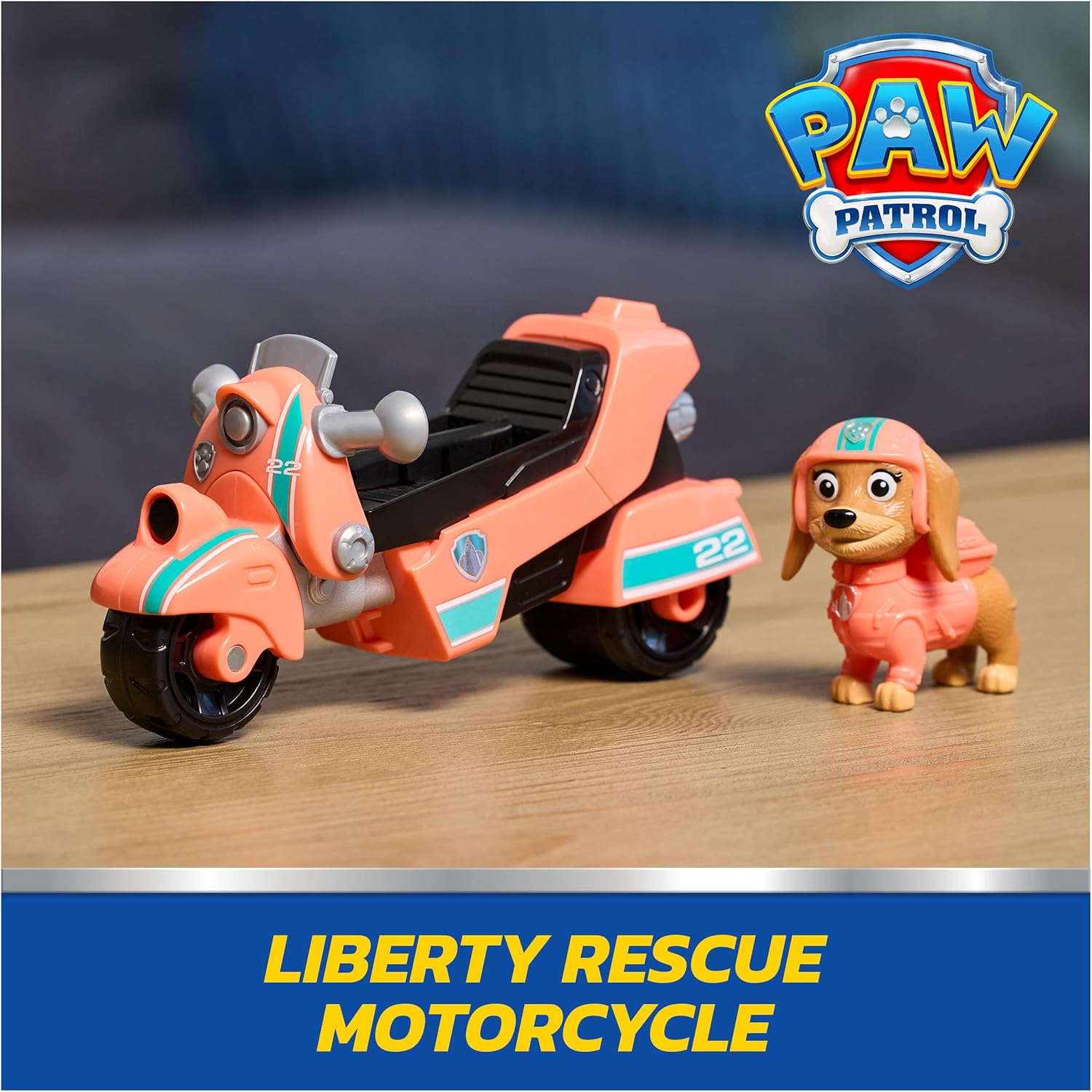 PAW Patrol Liberty Rescue Motorcycle » PAW Patrol PAW Patrol Liberty Rescue Motorcycle - Image 3