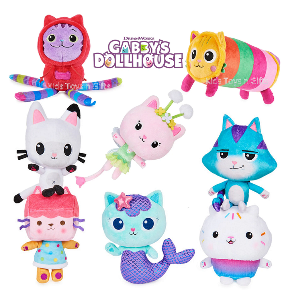 Gabby s Dollhouse Purr ific Plush Soft Character Toy