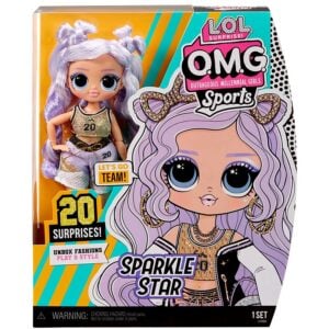 LOL Surprise OMG Sports Series 3 โ Sparkle Star Basketball Fashion Doll