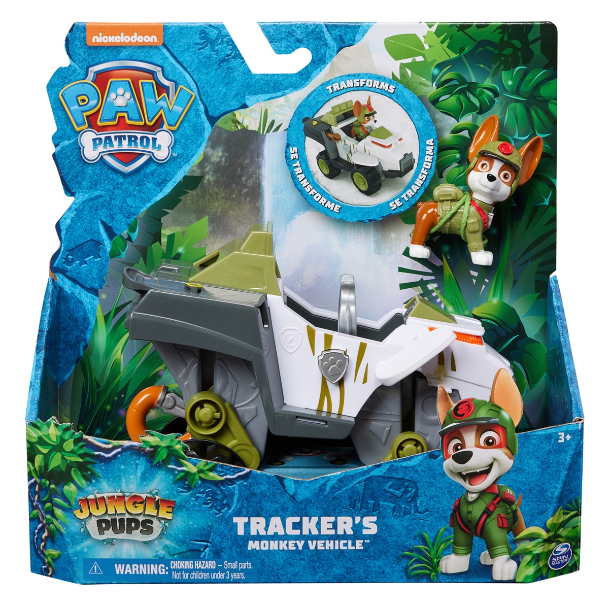 PAW Patrol Jungle Pups Tracker Monkey Vehicle » Kids Toys n Gifts