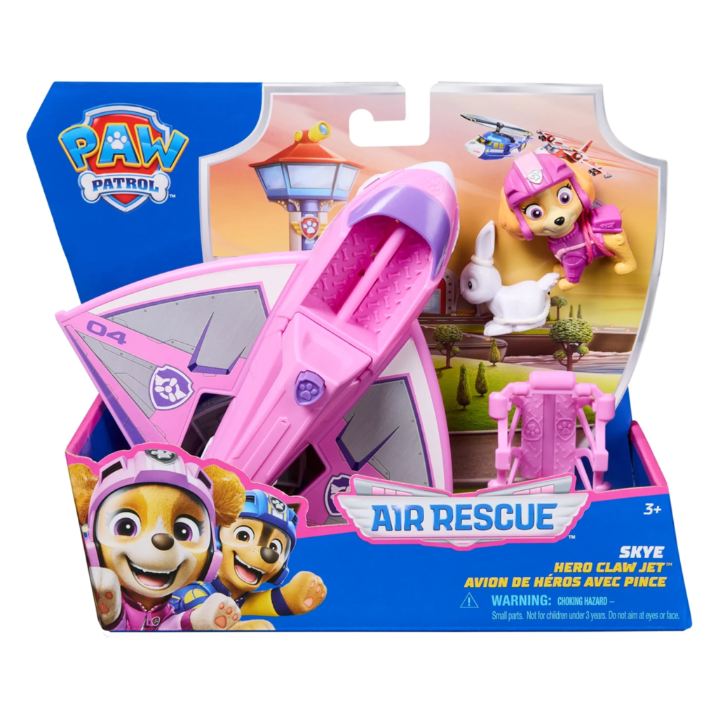 PAW Patrol Skye Hero Claw Jet Rescue Vehicle Toy