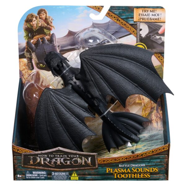 How to Train Your Dragon – Battle Dragons Plasma Sounds Night Fury (Toothless)