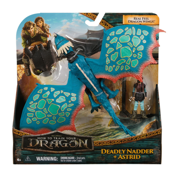 How to Train Your Dragon – Deadly Nadder & Astrid Action Figure Set