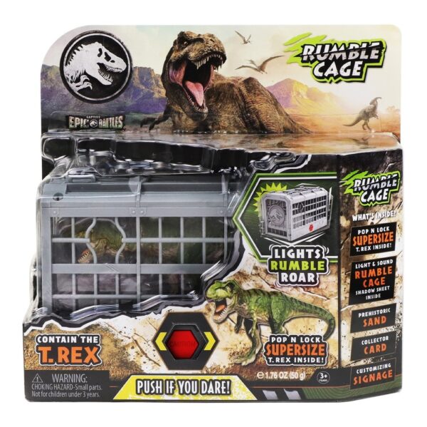 Jurassic World CAPTIVZ Epic Battles Rumble Cage