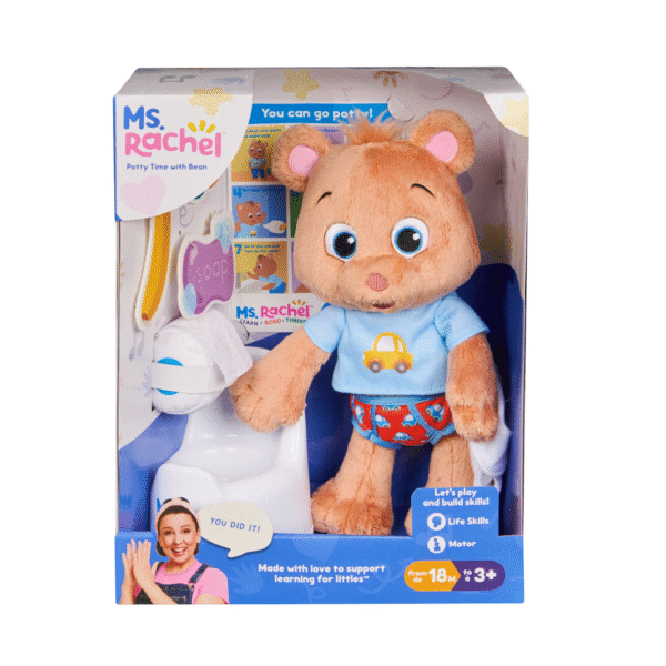 Ms Rachel Potty Time with Bean Playset