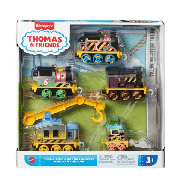 Thomas & Friends 5-Pack Diecast Construction Set