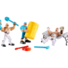 WWE WrestleMania Knuckle Crunchers Action Figures Set - Image 2