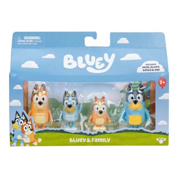 Bluey S13 Bluey and Family 4 Pack