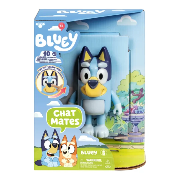 Bluey: Chat Mates Bluey Figure