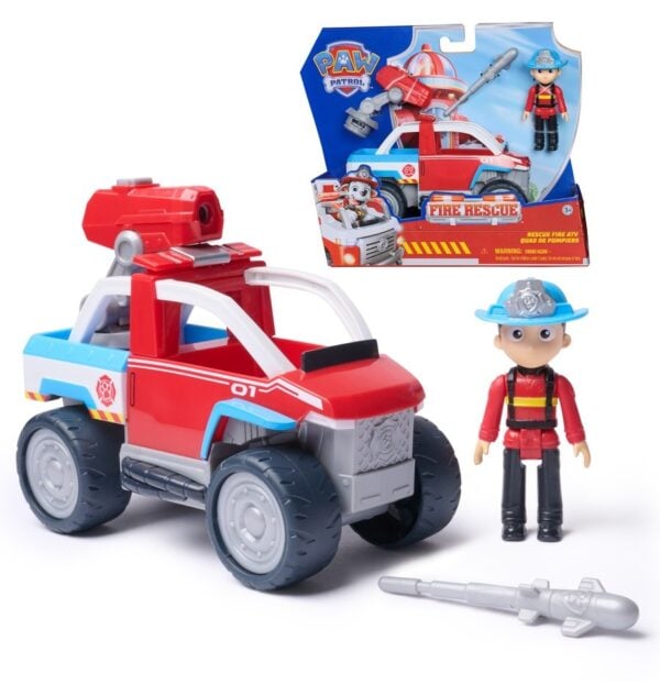 PAW Patrol Fire Rescue: Ryder with Rescue Fire ATV