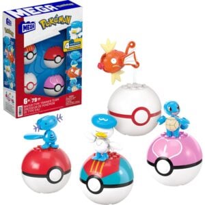 Pokémon Water-Type Trainer Team