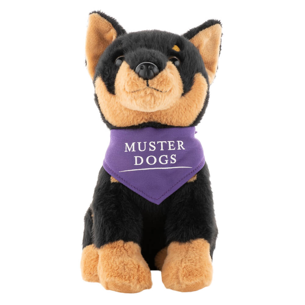 Muster Dogs Black & Tan Kelpie Plush » Kelpie Muster Dogs Black & Tan Kelpie Plush