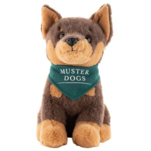 Muster Dogs Brown Kelpie Plush