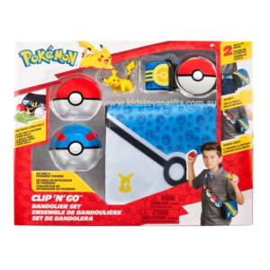 Pokémon Clip N Go Bandolier Set – Pikachu