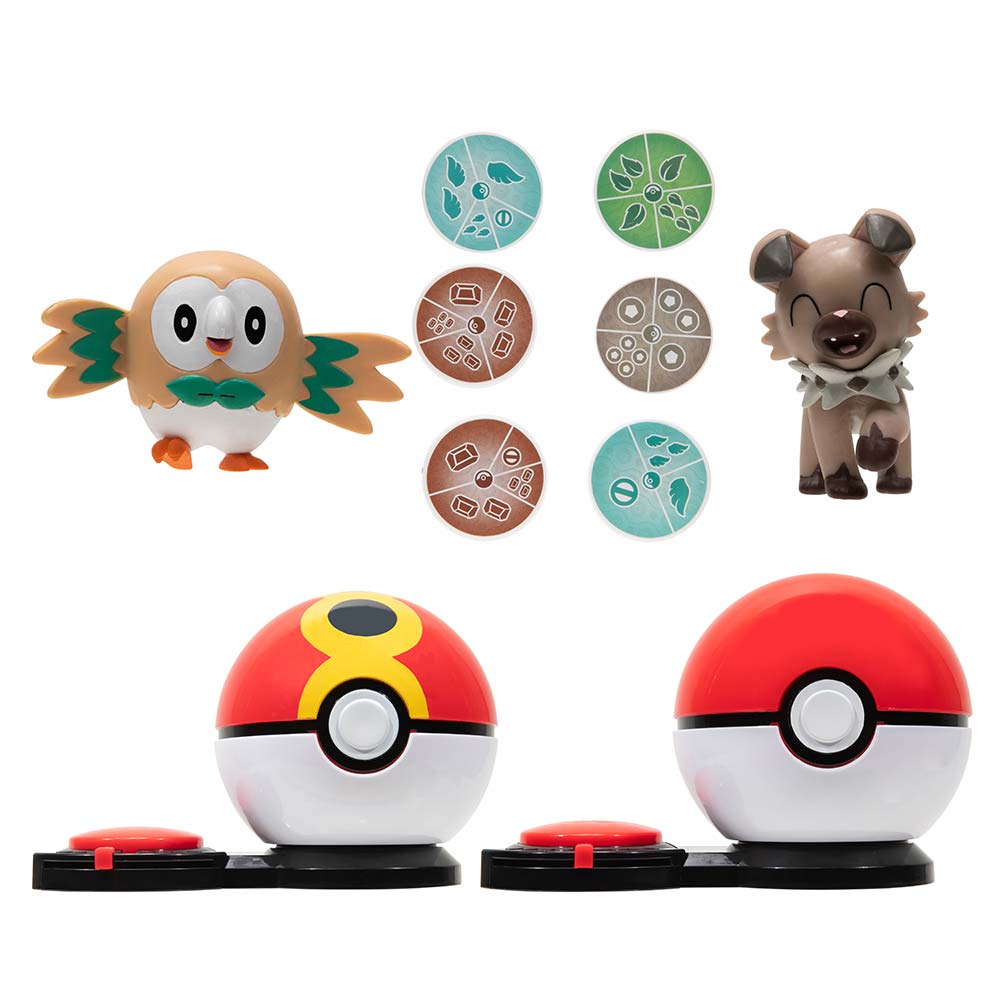 Pokémon Surprise Attack Rowlet vs Rockruff Battle Pack » Surprise Attack Pokémon Surprise Attack Rowlet vs Rockruff Battle Pack - Image 2