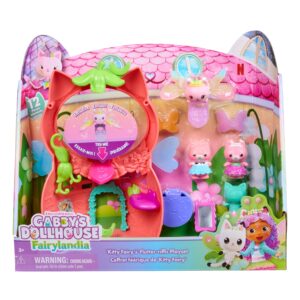 Gabby's Dollhouse Fairylandia Kitty Fairy's Flutter-riffic Playset