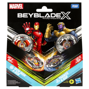 Beyblade X Marvel Iron Man vs Thanos Multipack