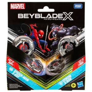 Beyblade X Marvel Spider-Man vs Venom Multipack