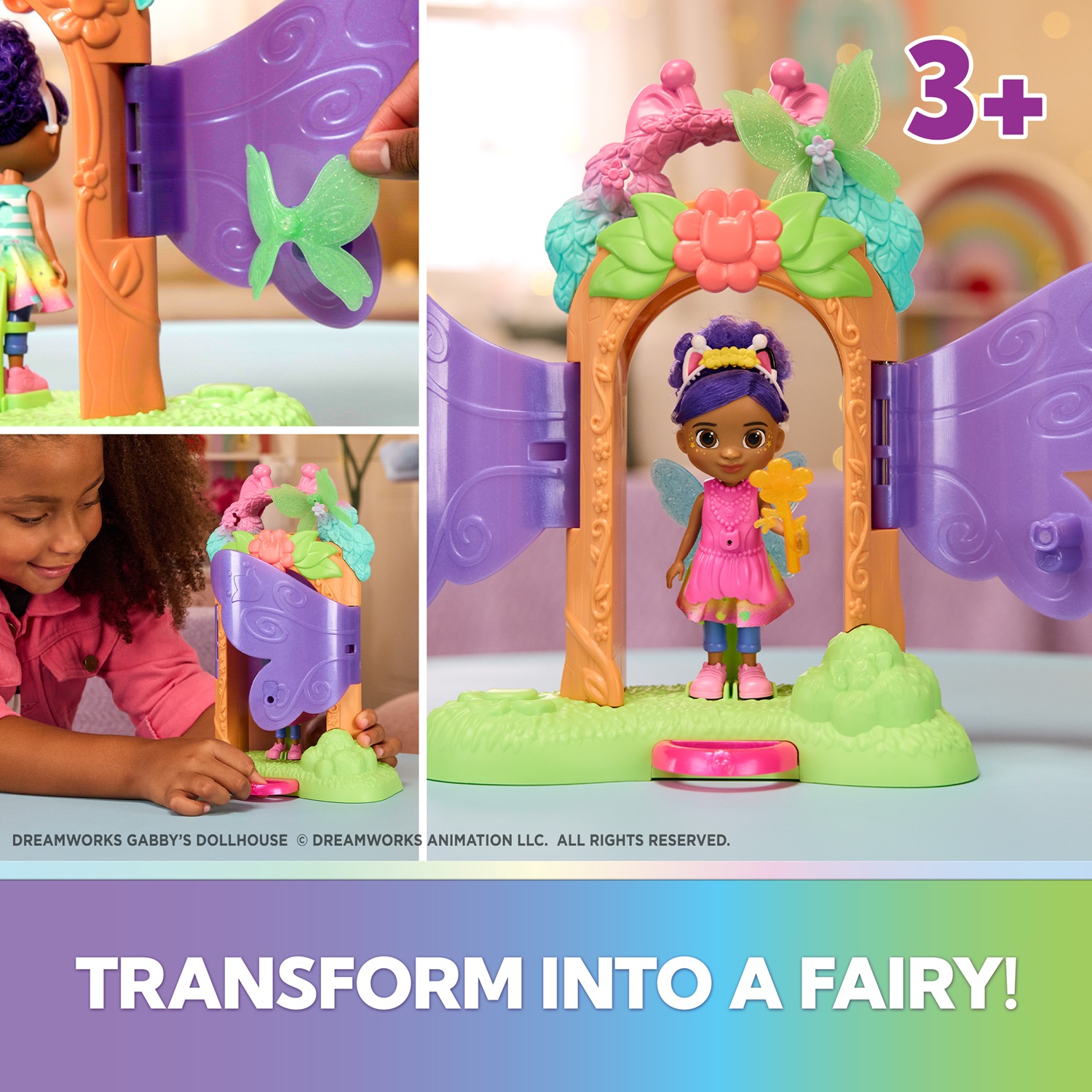 Gabby's Dollhouse Fairylandia Fairy Magic Reveal Playset » Fairylandia Gabby's Dollhouse Fairylandia Fairy Magic Reveal Playset - Image 6