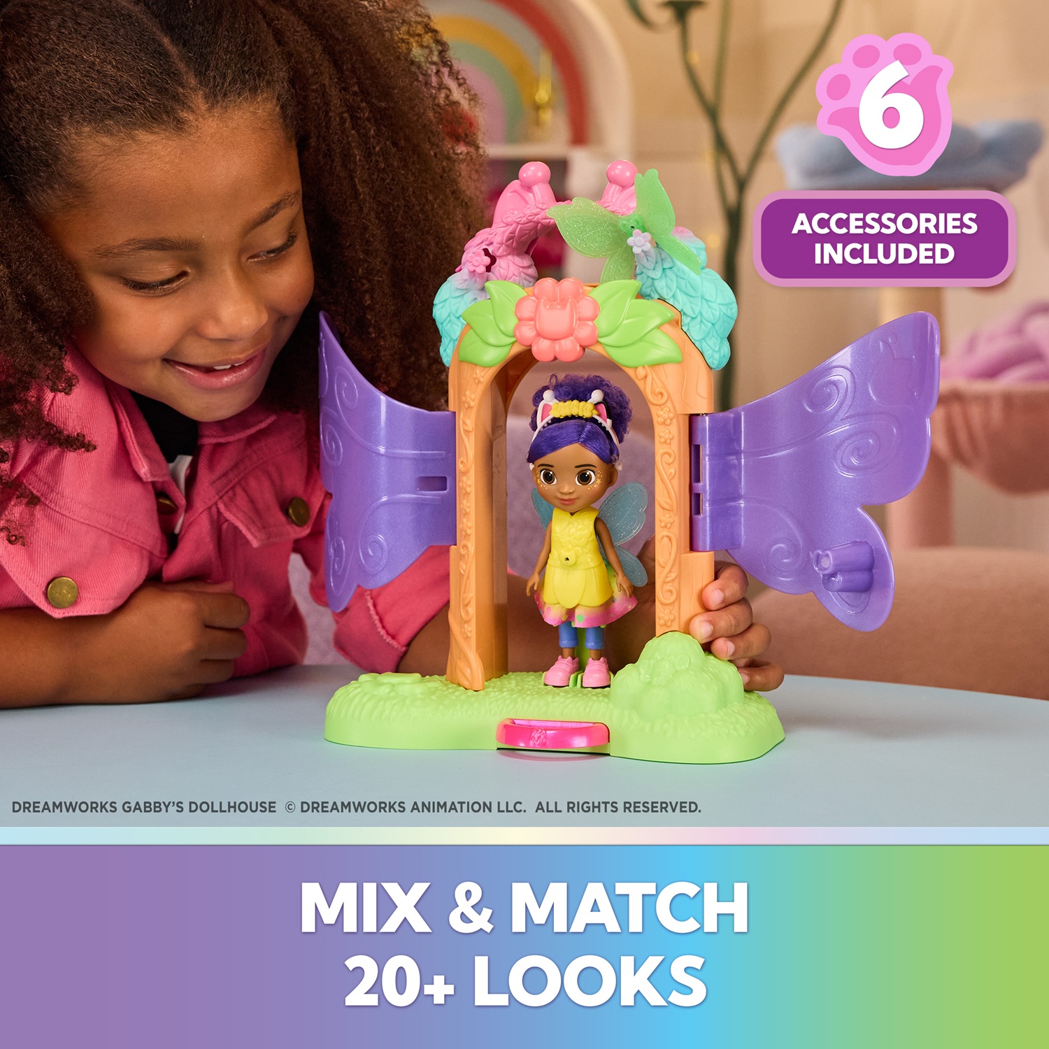 Gabby's Dollhouse Fairylandia Fairy Magic Reveal Playset » Fairylandia Gabby's Dollhouse Fairylandia Fairy Magic Reveal Playset - Image 8