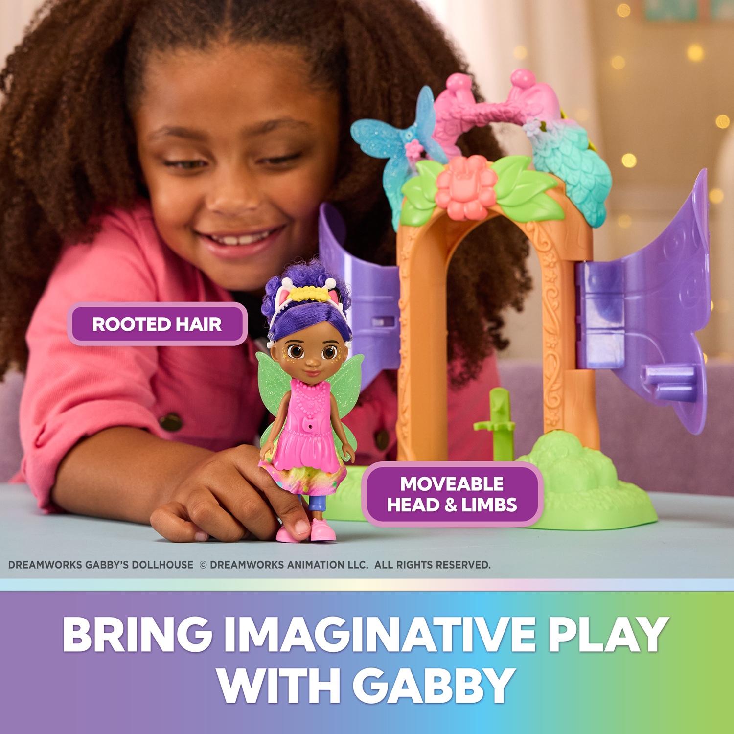 Gabby's Dollhouse Fairylandia Fairy Magic Reveal Playset » Fairylandia Gabby's Dollhouse Fairylandia Fairy Magic Reveal Playset - Image 9