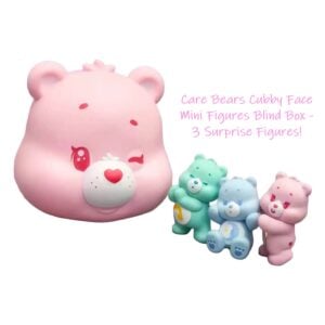 Care Bears Cubby Face Mini Figures Blind Box