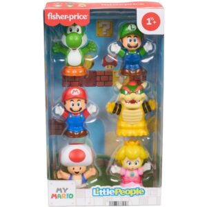 Fisher-Price Little People My Mario Figure 6-Pack