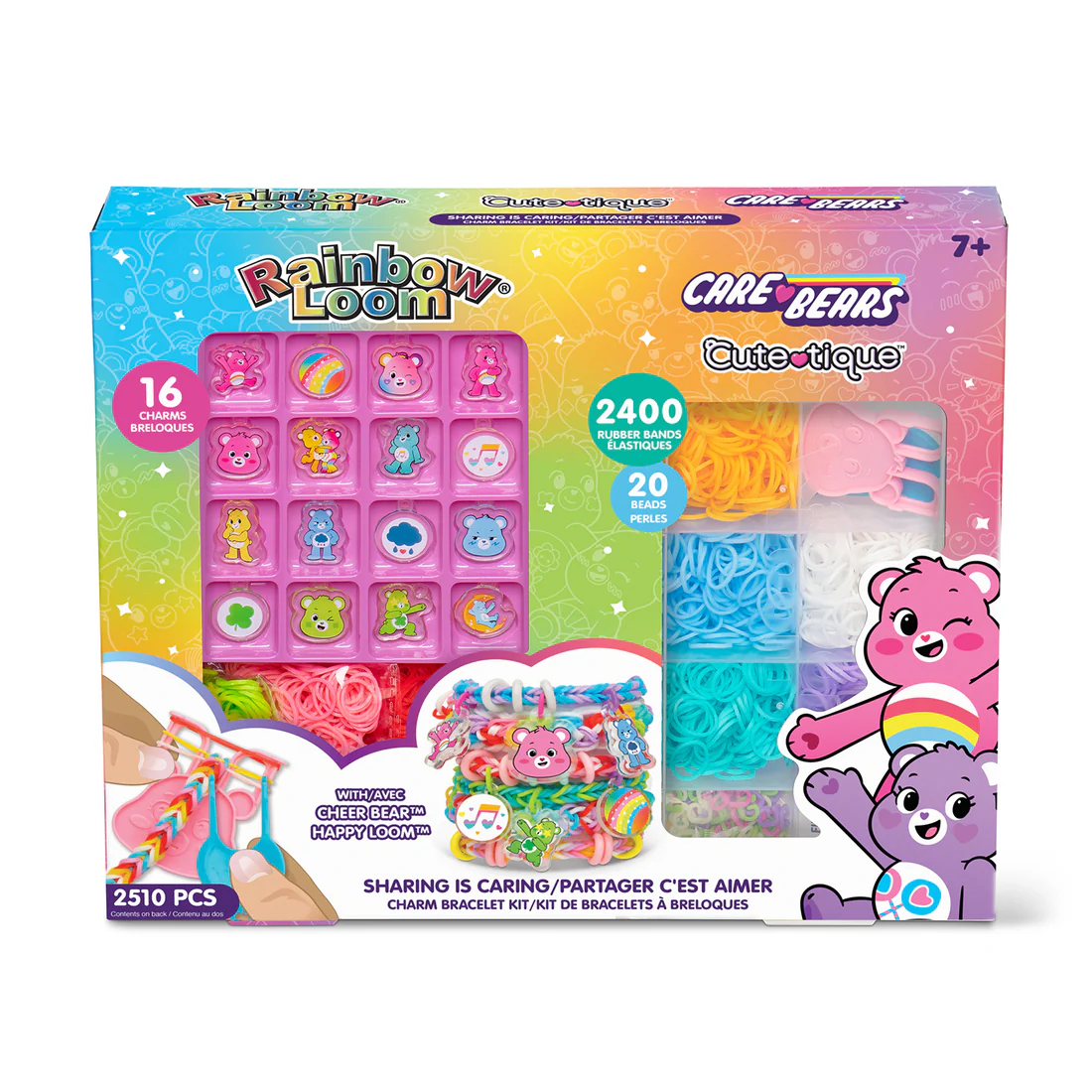 Rainbow Loom Care Bears Cute-tique Sharing Is Caring Kit โ 2,510 Pieces » Sharing Rainbow Loom Care Bears Cute-tique Sharing Is Caring Kit โ 2,510 Pieces