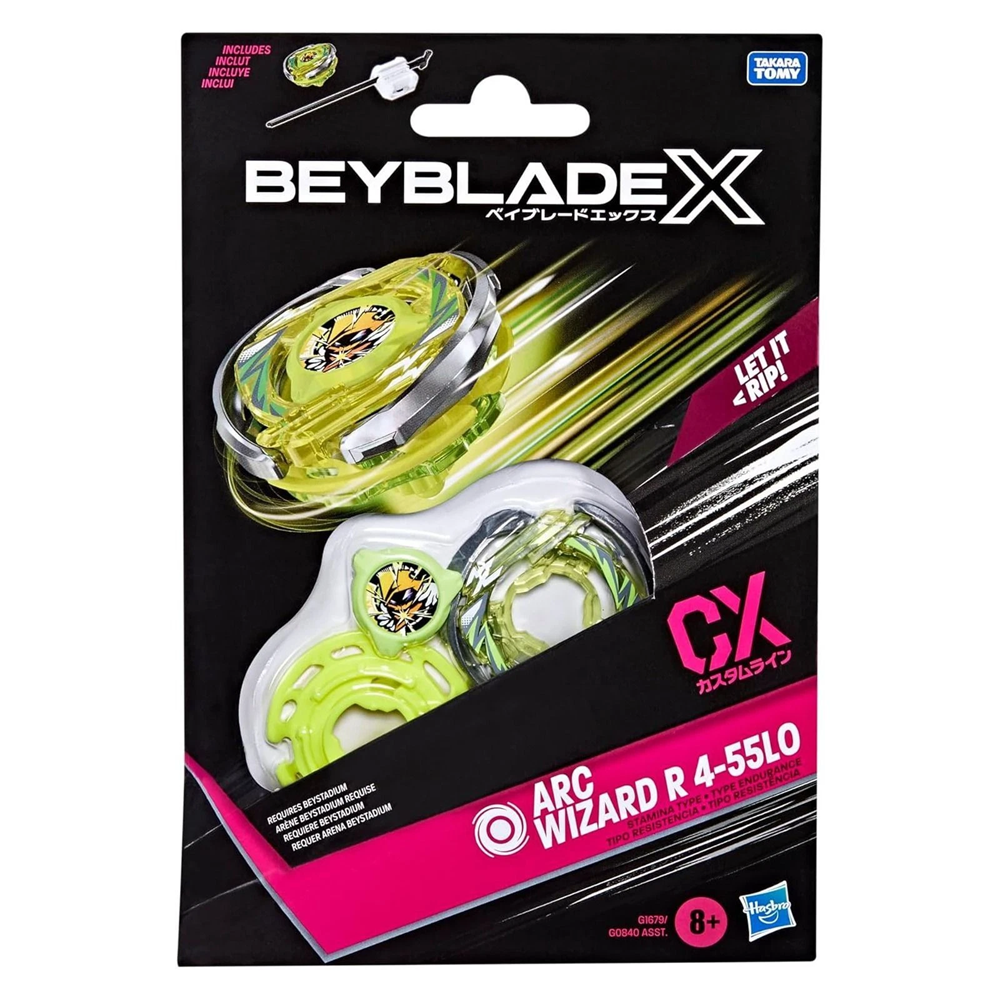 Beyblade X Arc Wizard R 4-55LO CX Starter Pack » Arc Wizard Beyblade X Arc Wizard R 4-55LO CX Starter Pack - Image 2