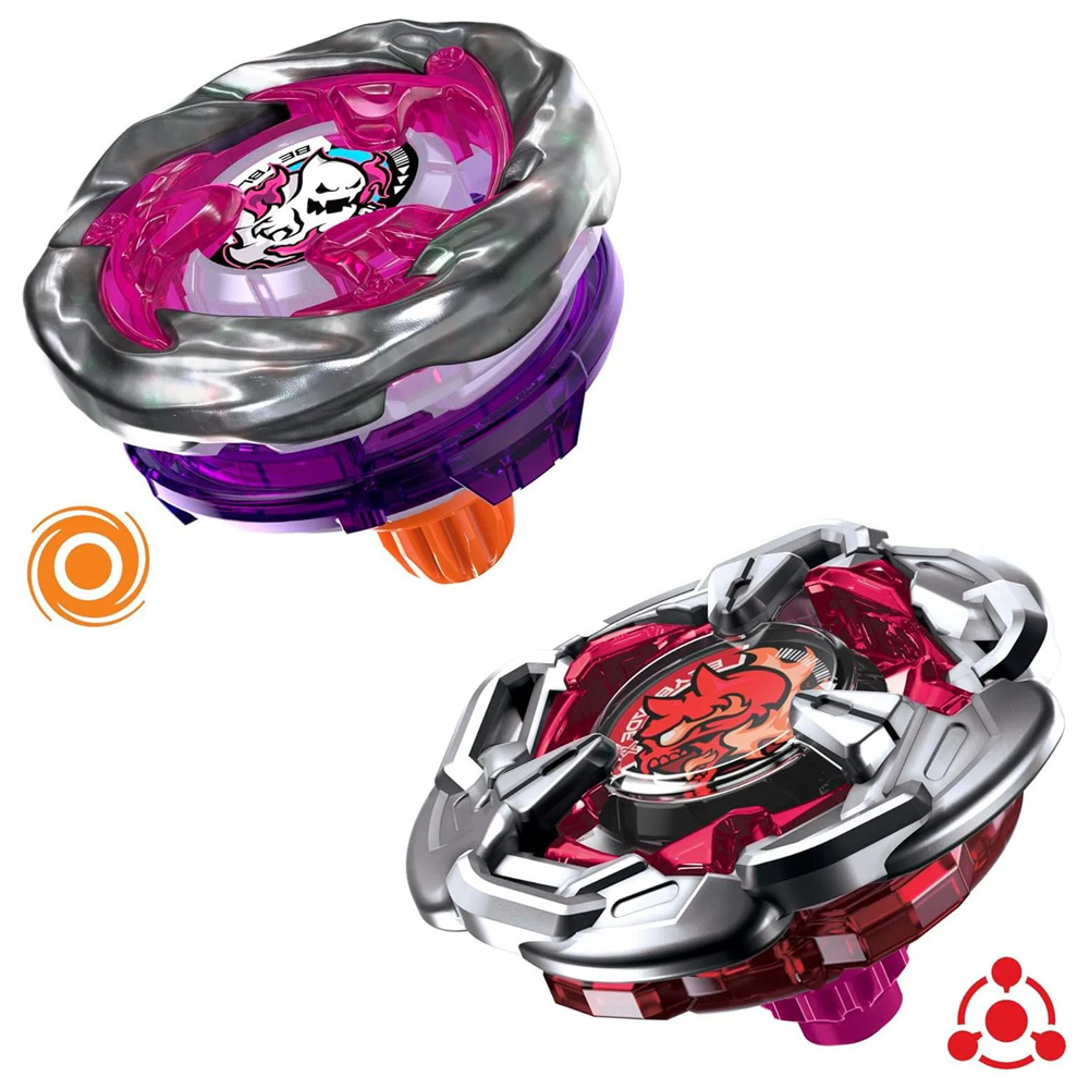 Beyblade X Chain Incendio 5-60HT & Circle Ghost 0-80GB Dual Pack » Chain Incendio Beyblade X Chain Incendio 5-60HT & Circle Ghost 0-80GB Dual Pack - Image 4