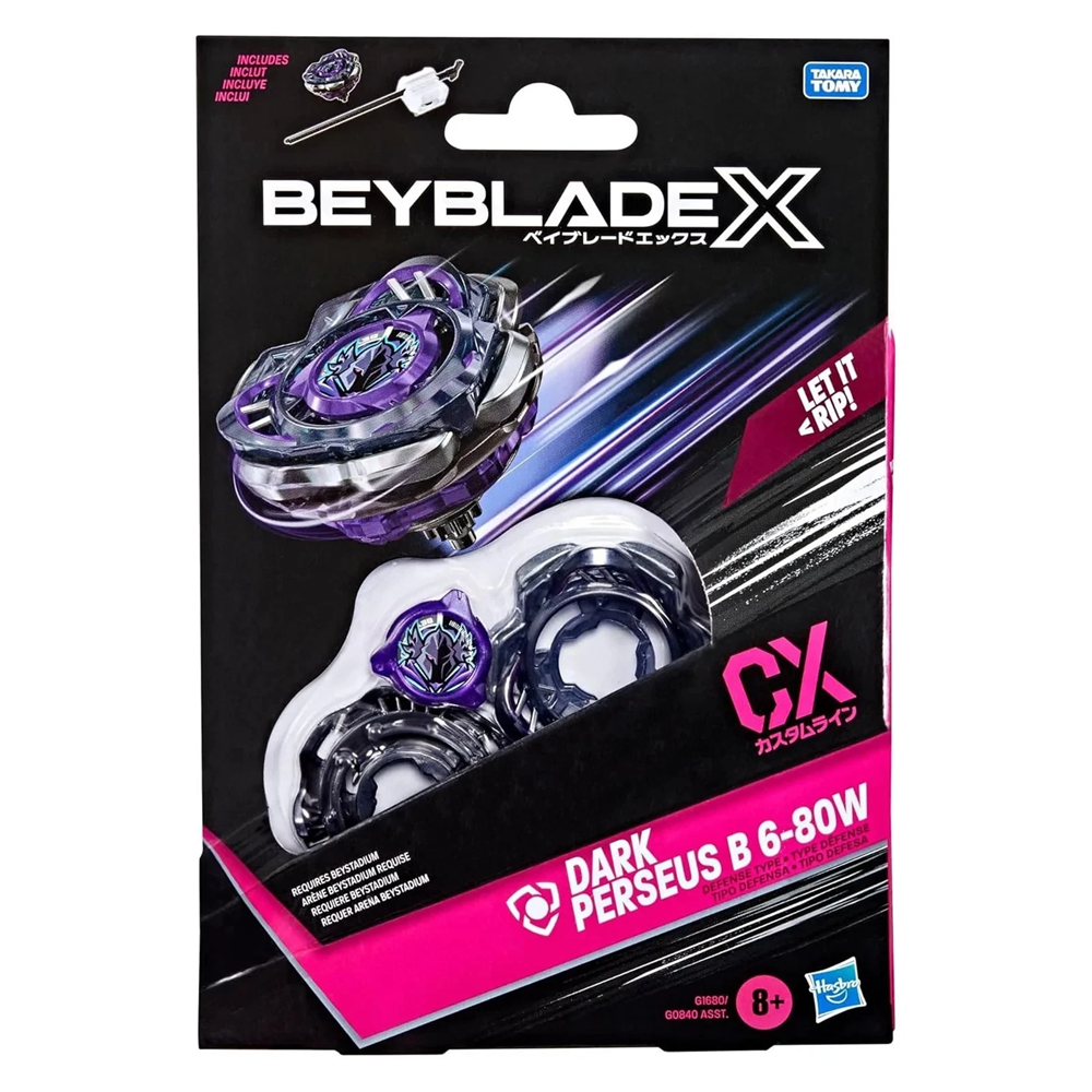 Beyblade X Dark Perseus B 6-80W CX Starter Pack » Dark Perseus Beyblade X Dark Perseus B 6-80W CX Starter Pack - Image 2