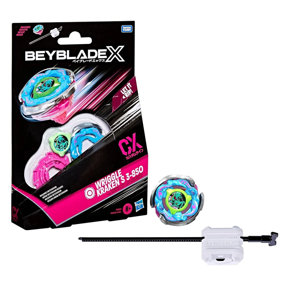 Beyblade X Wriggle Kraken S 3-85O CX Starter Pack » Wriggle Kraken Beyblade X Wriggle Kraken S 3-85O CX Starter Pack