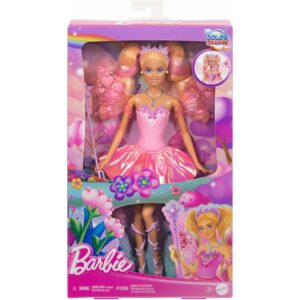 Barbie Fantasy Fairy Doll with Colour-Change Wings