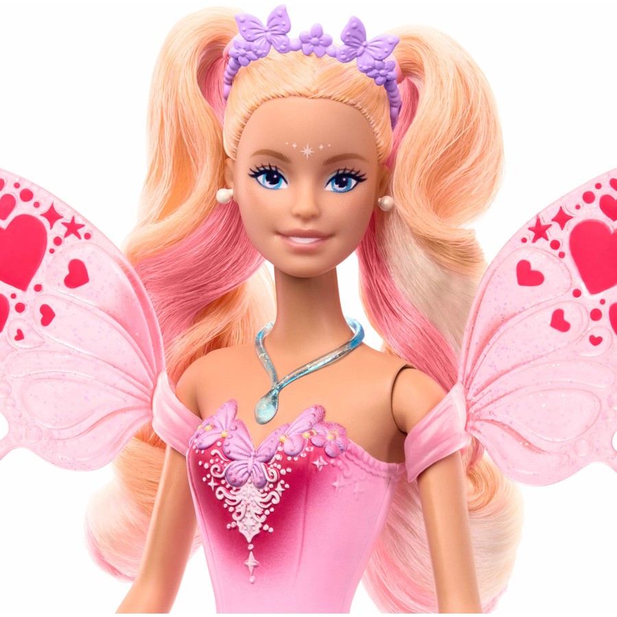 Barbie Fantasy Fairy Doll with Colour-Change Wings » Fantasy Barbie Fantasy Fairy Doll with Colour-Change Wings - Image 5