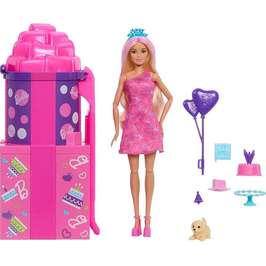 Barbie Rise & Surprise Pet Birthday Series Doll & Accessories » Birthday Barbie Rise & Surprise Pet Birthday Series Doll & Accessories - Image 2