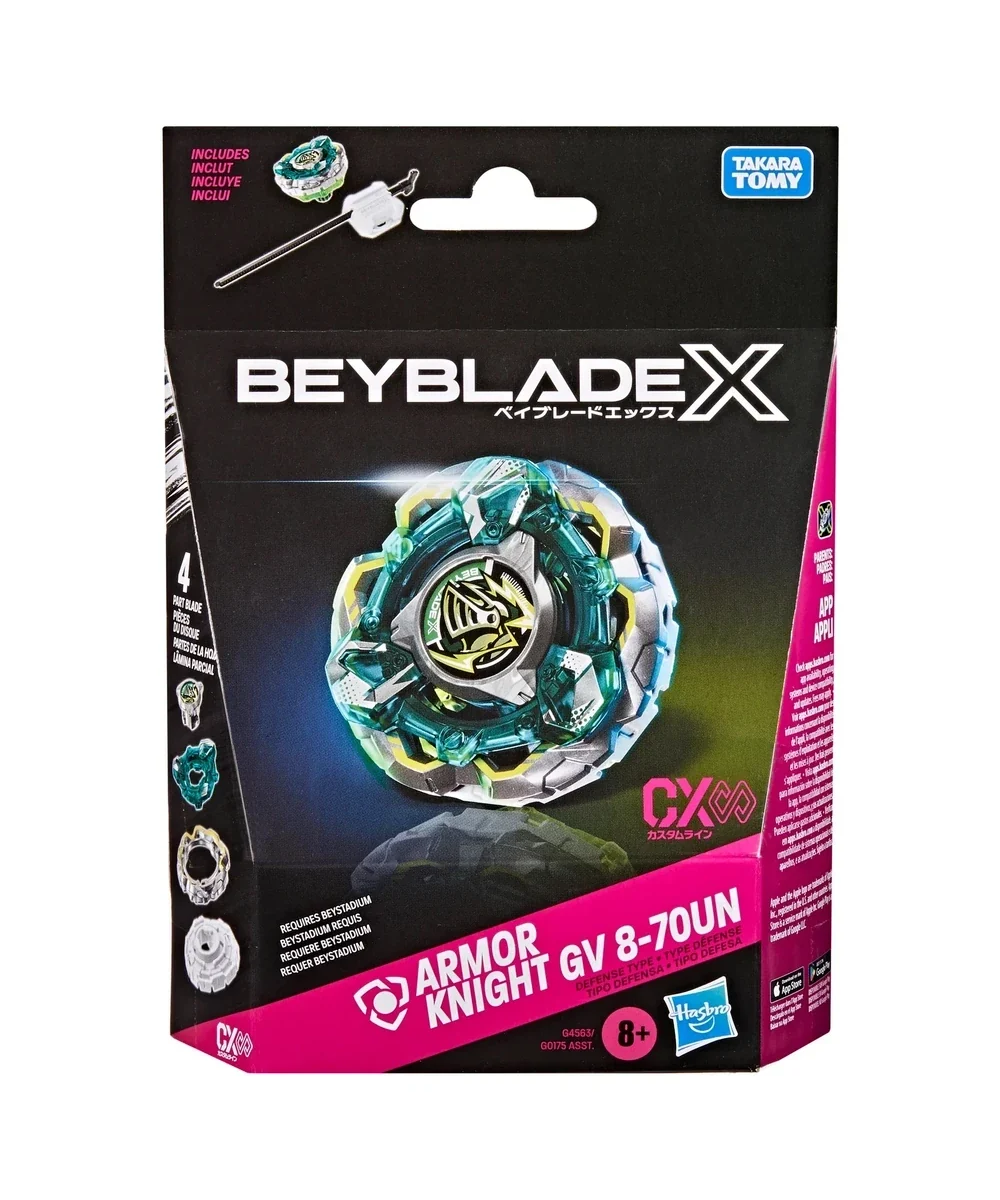 Beyblade X Armor Knight GV 8-70UN CX Infinity Starter Pack » Armor Knight Beyblade X Armor Knight GV 8-70UN CX Infinity Starter Pack - Image 2