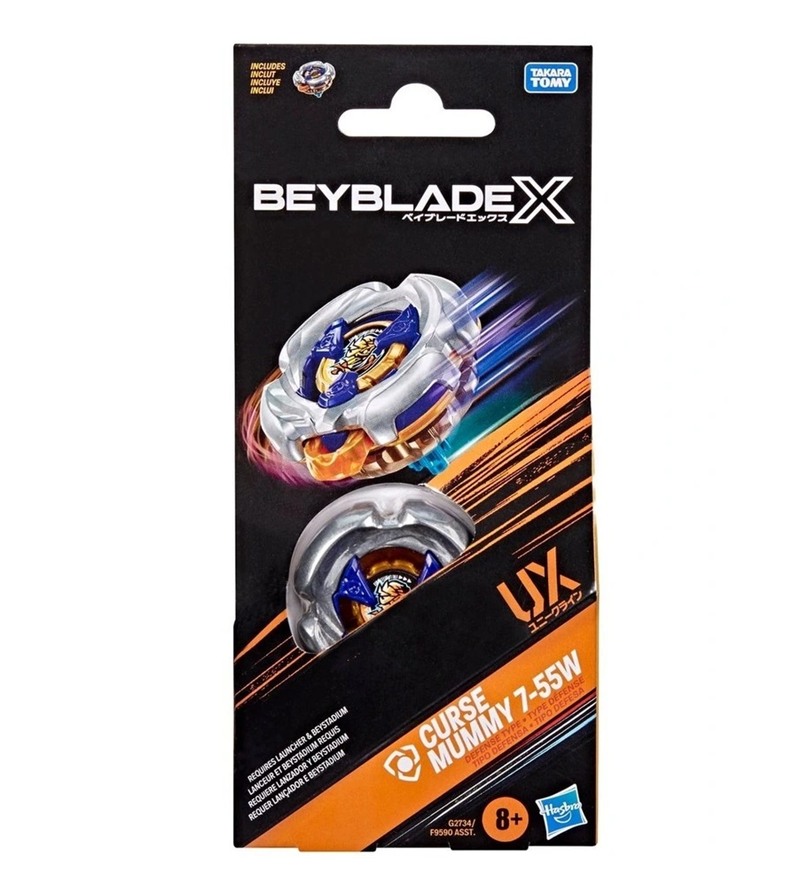 Beyblade X Curse Mummy 7-55W UX Booster Pack » Curse Mummy Beyblade X Curse Mummy 7-55W UX Booster Pack - Image 2