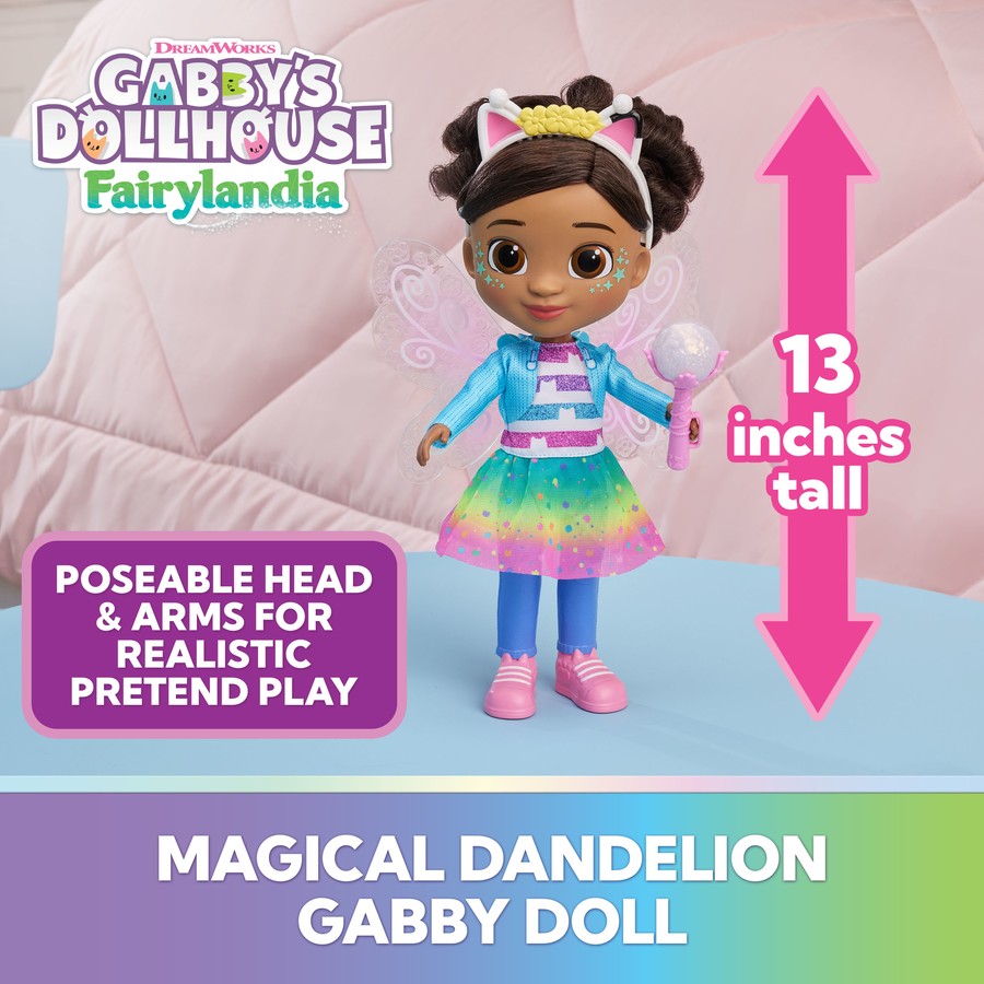 Gabby’s Dollhouse Fairylandia – Fairy Wishes Gabby Doll » Fairy Wishes Gabby’s Dollhouse Fairylandia – Fairy Wishes Gabby Doll - Image 4