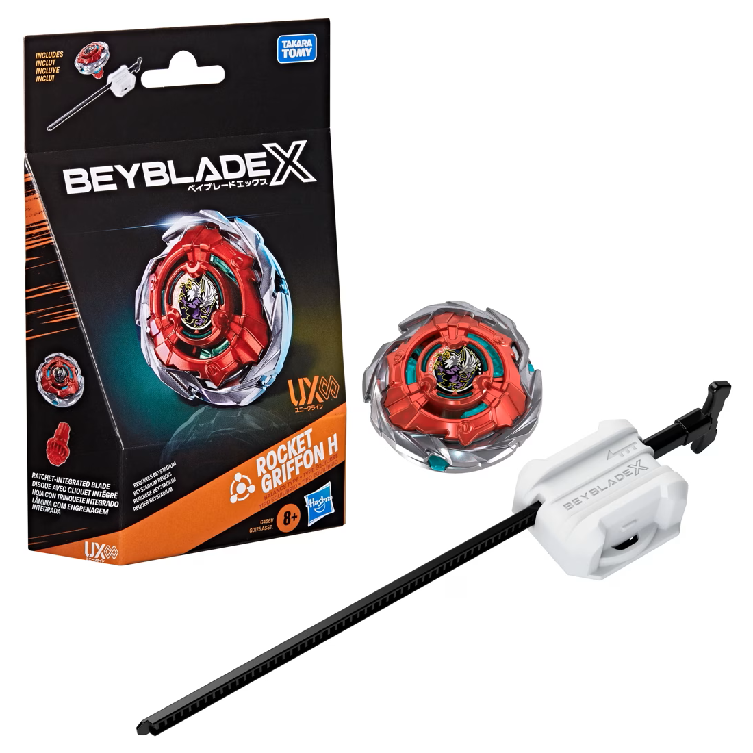 Beyblade X Rocket Griffon H UX Infinity Starter Pack » Rocket Griffon Beyblade X Rocket Griffon H UX Infinity Starter Pack